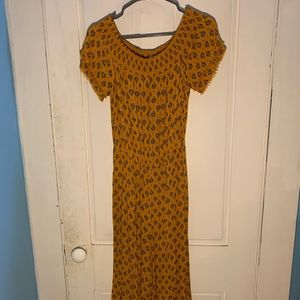 Off the shoulder jumpsuit